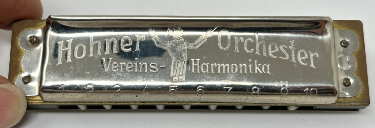 Vintage Hohner Orchester I Vereins-Harmonika Germany Orch. 1/20 M