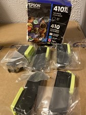 Epson 410XL Black & 410 Cyan/Magenta/Yellow/Photo Black 5-Pack Ink Cart 5/2028
