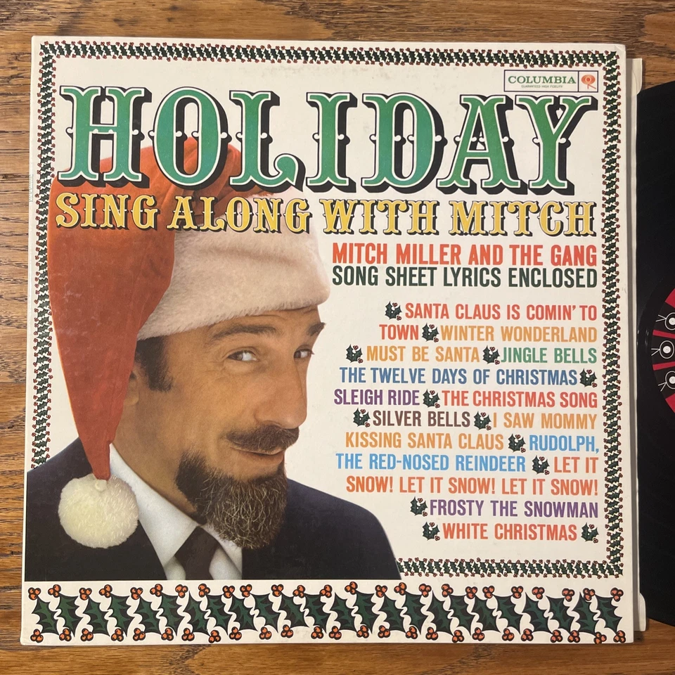 Holiday Sing Along With Mitch LP Columbia Stereo 6 Eye Mono Christmas EX/M-!!!! - Image 2 of 4