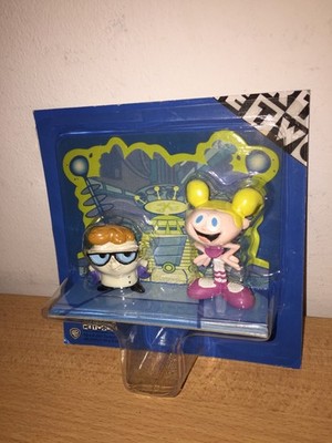 Cartoon Network DEXTER'S LABORATORY mini figures 2,5'' MIB