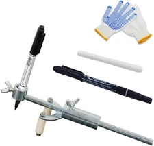 Car Wheel Eyebrow Scriber, Auto Body Line Marker Tool, Automobile B 