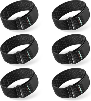 6 Pack Elastic Straps - 14'' Adjustable Length for Organized Life