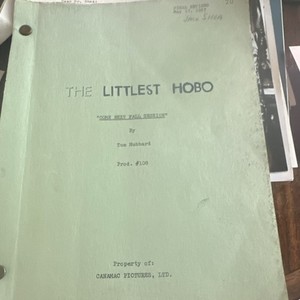 The Littlest Hobo Original TV Script Come Next Fall Session Prod #108 1963