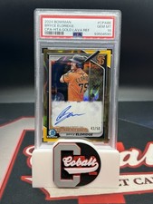 2024 Bowman Chrome Bryce Eldridge /50 Auto Gold Lava #CPABE GIANTS Psa 10