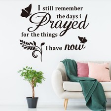 Inspirational Home Quotes Wall Decals: Family Vinyl Art Wall Stickers for Liv...