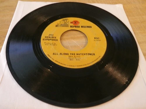 Jimi Hendrix Experience 45 - All Along the Watchtower - Reprise 0767