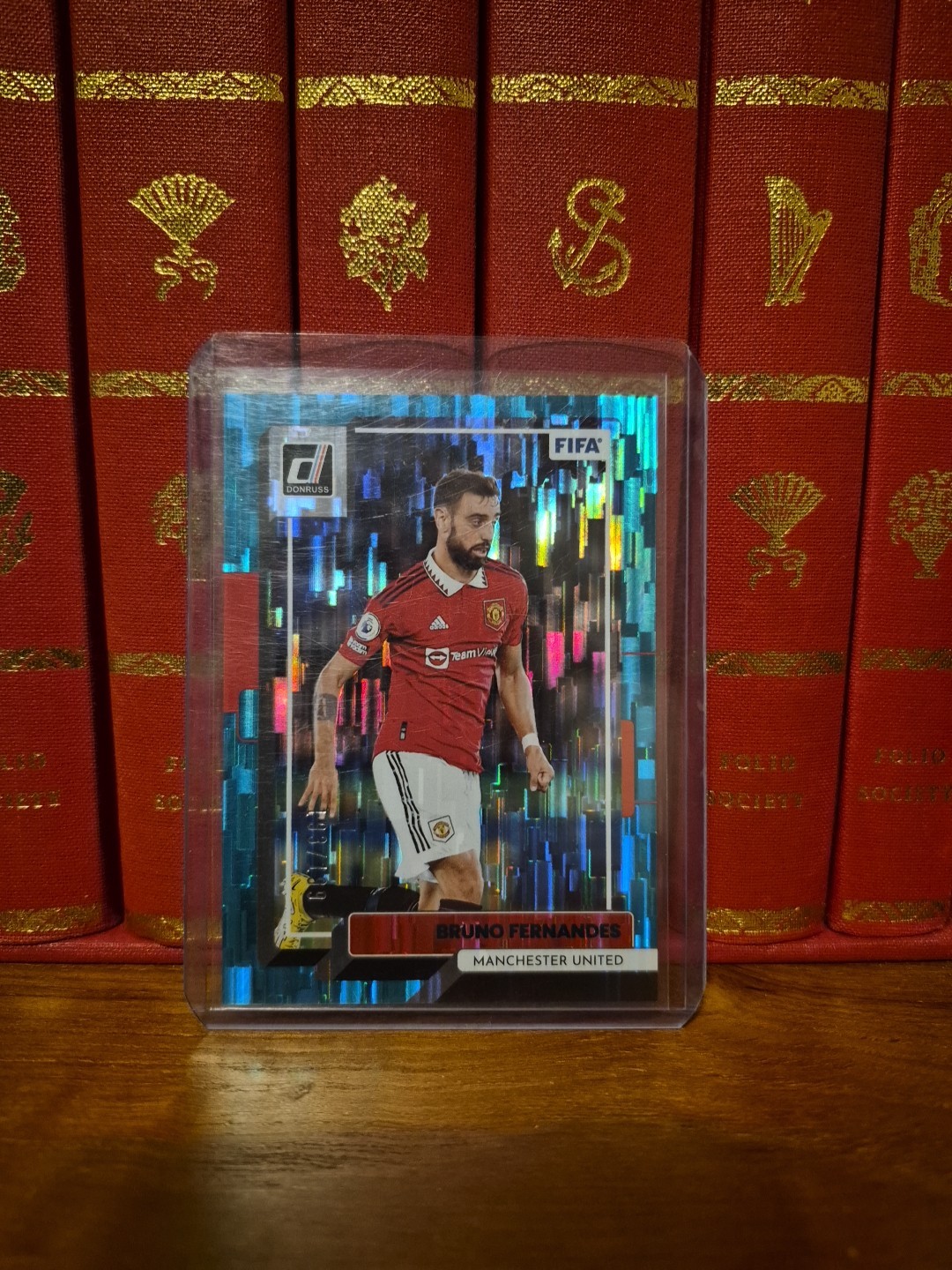 2022-23 Panini Donruss #163 Bruno Fernandes Teal /199