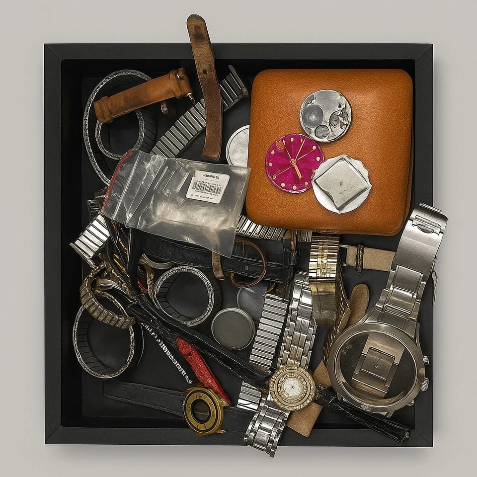 批量 50 + 手表 用于零件或维修 Timex Westclox 日内瓦,Gruen Buren — 第 3/4 张图片