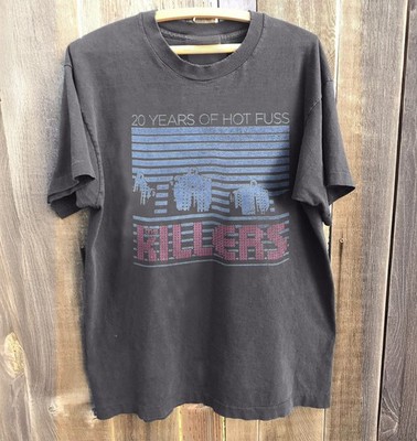 The killers, retro music Charcoal Cotton T-shirt