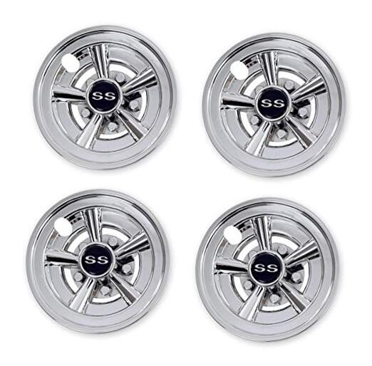 8 Inch(set Of 4) Silver