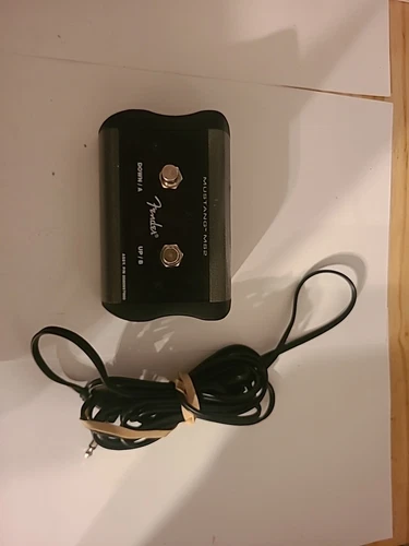Genuine Fender 2-Button Tone Master Amp/Amplifier Footswitch! Tested 