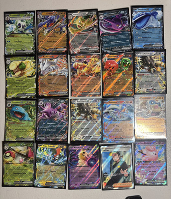55 English Pokemon Card Bulk Lot | Guaranteed Ultra Rare + Holo/Reverse Holo