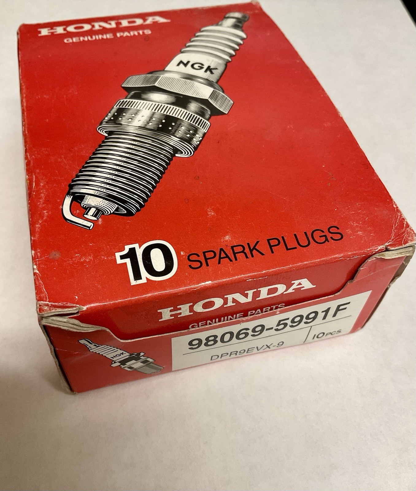 HONDA NGK DPR9EVX-9 Spark Plugs VTR1000F Super Hawk BOX OF 10