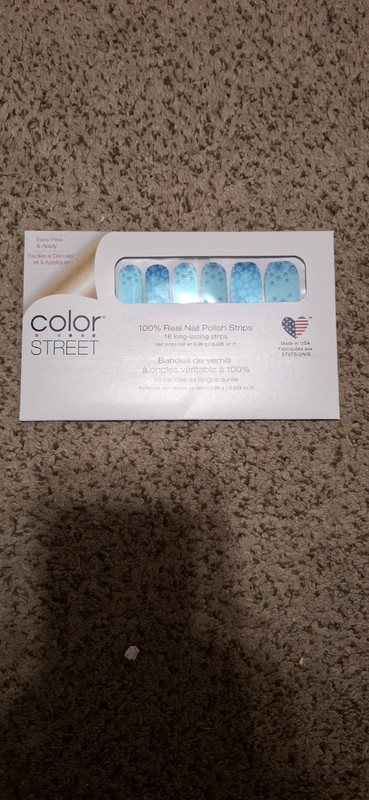 COLD FRONT Color Street Nail Polish Strips NIP (Retired)