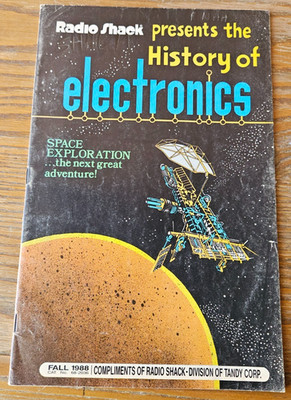RADIO SHACK PRESENTS THE HISTORY OF ELECTRONICS. 1988 TANDY COMIC BOOK