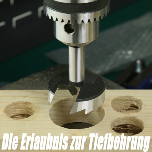 16stk 6-54 mm Forstnerbohrer Satz Holzbohrer Satz Kunstbohrer Scharnierbohrer - Bild 3 von 6