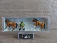 Preiser 10390 H0 Figuren Berittene Polizei Deutschland 1:87 In Ovp