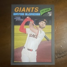 Topps Heritage 2026 Bryce Eldridge Rookie #310 San Francisco Giants Grey Border