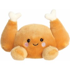 Aurora World Plush - Savory Palm Pals - WISHBONE TURKEY 5 inch - Stuffed Toy