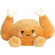 Aurora World Plush - Savory Palm Pals - WISHBONE TURKEY (5 inch) - Stuffed Toy