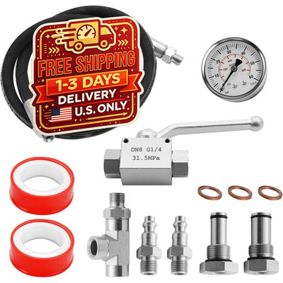 IPR Air Test Tool Ford 6.0 7.3 Powerstroke Diesel Oil System Fitting Valve Gauge
