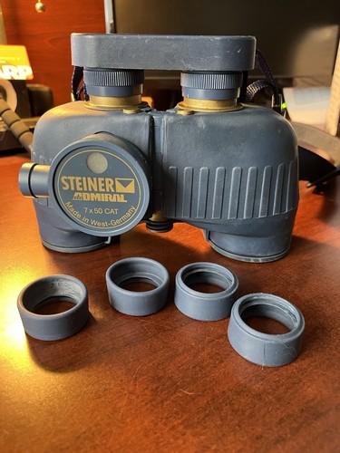 Steiner Admiral 7 X 50 CAT eye Binoculars with Lighted Compass - Picture 20 of 21