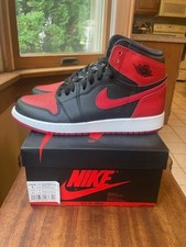 Nike Air Jordan 1 Banned 2016 Size 7Y GS Brand New OG High BRED Authentic Retro