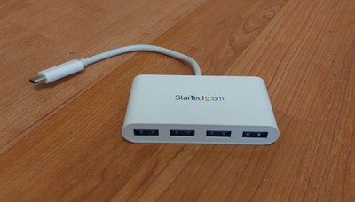 Hochwertiger StarTech USB Hub   USB-C auf 4x USB-A (3.1)