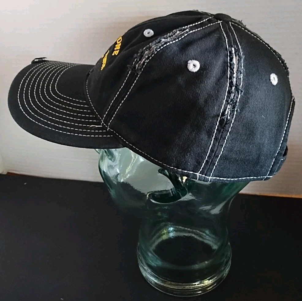 Yellowstone Dutton Ranch Hat Black Distressed Cot… - image 3