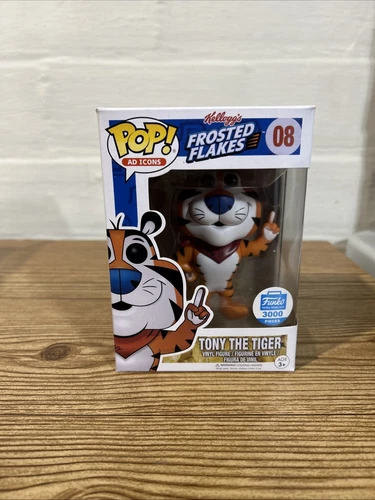 Tony the Tiger #08 Frosted Flakes Ad Icon Funko Pop Exclusive 3000 W/protector