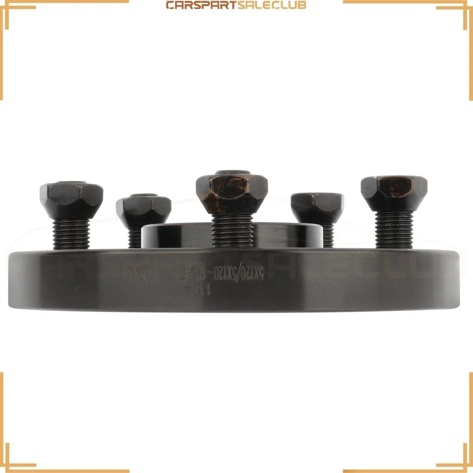 2 espaciadores de rueda centrados en el cubo de 20 mm 5x120 14x1,5 orejetas para Buick LaCrosse Foto 3 de 4