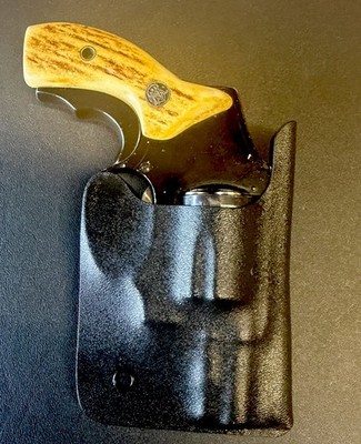 J-Frame JEANS POCKET Holster. For Smith-Wesson 5-shot .38 w/ 1- 7/8  Barrel ONLY