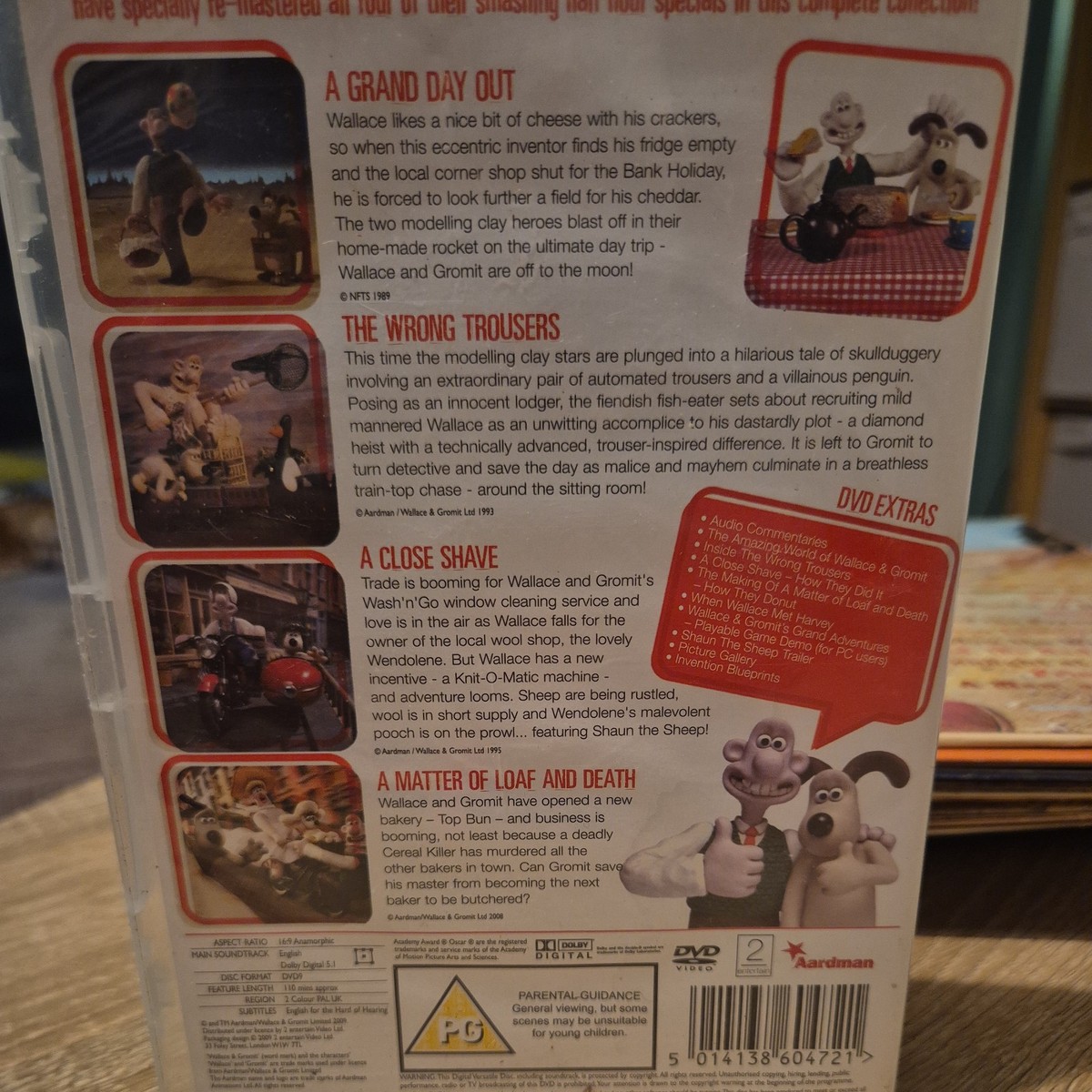 Wallace And Gromit - The Complete Collection (DVD) . | eBay UK