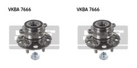 SKF 2X Radnabe Radlagersatz Hinterachse FüR Honda CR-V IV RM RW RT