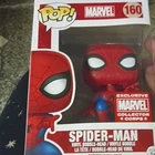 Funko Pop Spider-Man #160 Marvel Comics Collector Corps Exclusive Vinyl Figure