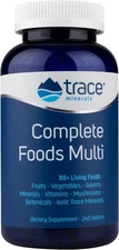 Trace Minerals Complete Foods Multi, Bone, Immune, Energy, Vegan, 240 Tablets