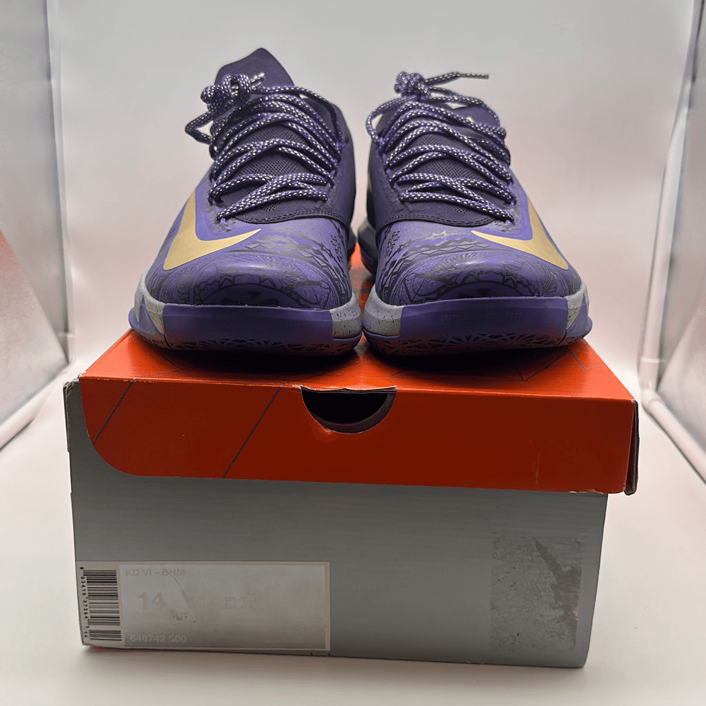 DS Men\'s Nike KD‎ VI BHM \'Black History Month\' Sz 14/EUR 48.5 [646742 500] Nike KD 6 BHM - 646742-500 Raffles & Where to Buy main image 3
