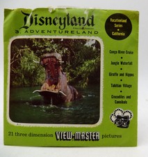 View-Master A177, Disneyland Adventureland 853-A-B-C, S3, 3 Reel Set