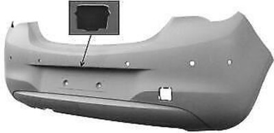 Heckstoßstange Mit Primer C/Pd+Pa+Cam Für Opel Corsa E 2014-