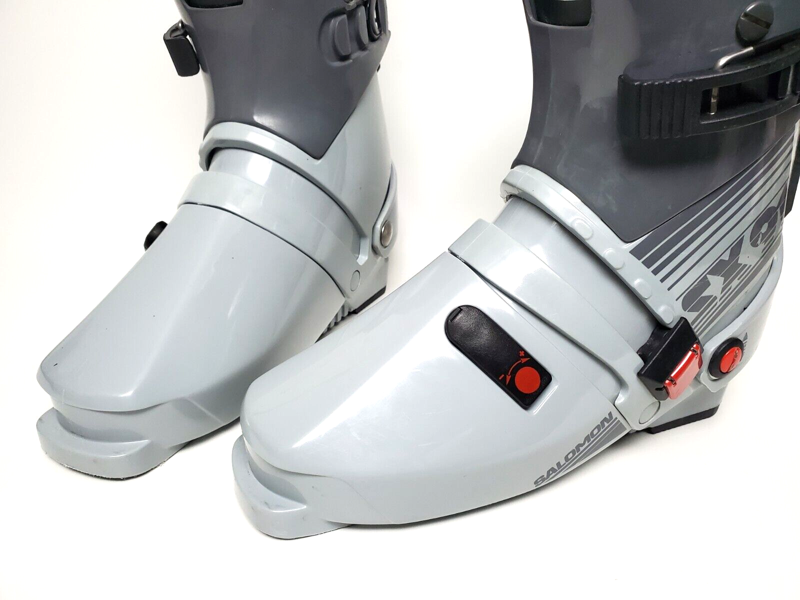 Scarponi da sci alpino downhill ingresso posteriore SALOMON SX 91 vintage uomo taglia 345 MP 27 5