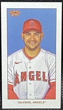 2021 Topps T206 Wave 3 Jose Iglesias #40 Los Angeles Angels Base Card 