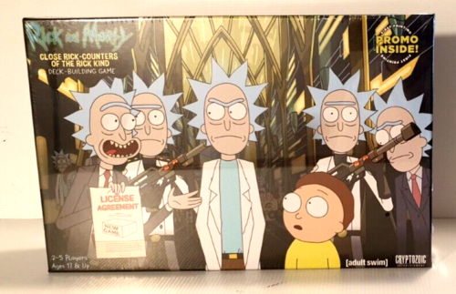RICK AND MORTY: CLOSE RICK-COUNTERS OF THE RICK KIND DECK-BUILDING GAME ***NEW** - Photo 1 sur 6