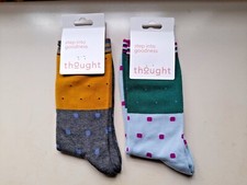 THOUGHT (BRAINTREE) BAMBOO MENS' SOCKS - SSM047 FALON SPOT - BNWT