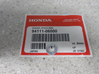 Nos Oem Honda 6mm Spring Washer 1963 Ca110 Ebay