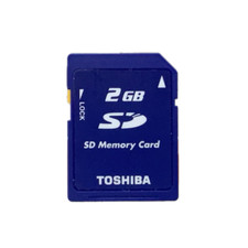 TOSHIBA 2GB/4GB/8GB SD Card Legacy Memory for Old Cameras Class 2/4 Speed