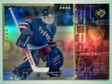 DAN CLOUTIER  NEW YORK RANGERS 98/99 UD3 NEW ERA INSERT CARD SP