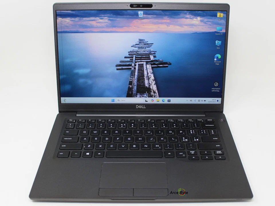 DELL LATITUDE 7400 14" INTEL CORE i5 2018 RAM 8 GB SSD 128 GB WINDOWS 11 PRO - Immagine 2 di 4