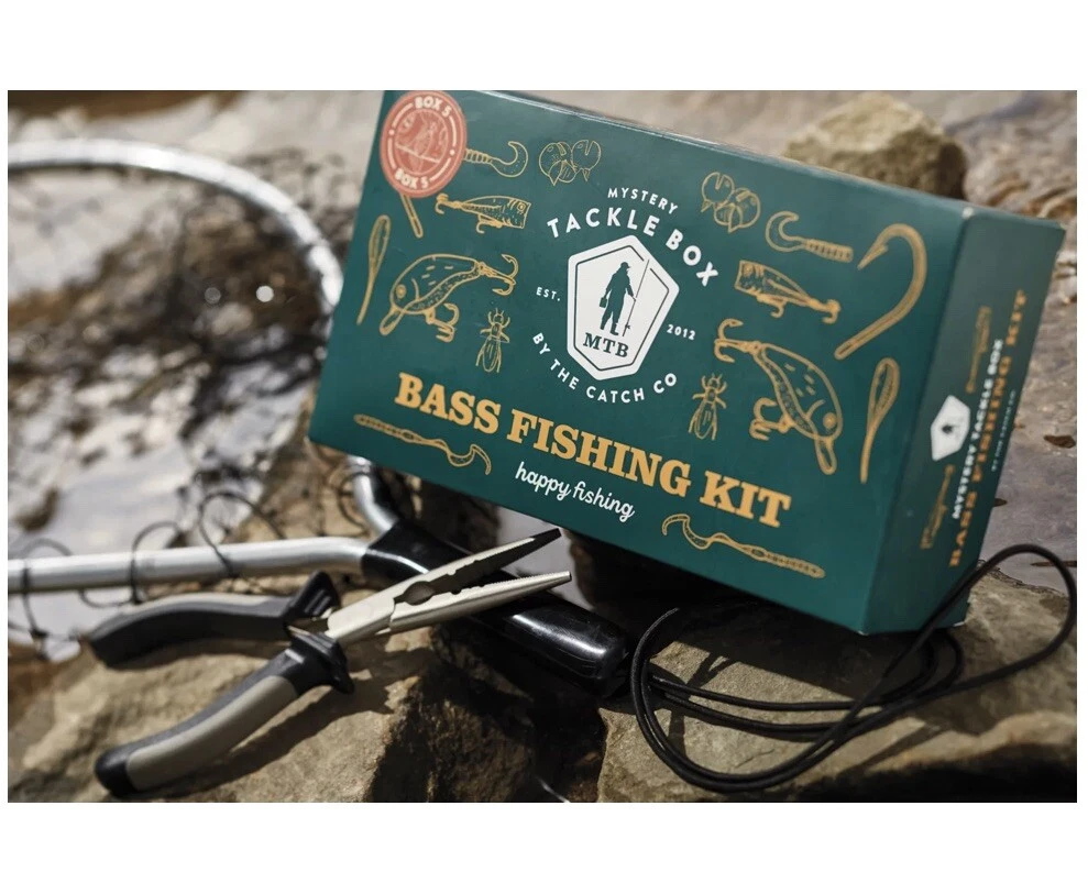 Mystery Tackle Box Bass Fishing Kit (d) j9