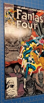 FANTASTIC FOUR 347 348 MARVEL 1990 ART ADAMS. WOLVERINE HULK