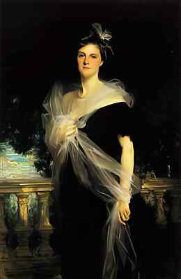 John Singer Sargent A4 Photo mrs harold harmsworth 1906